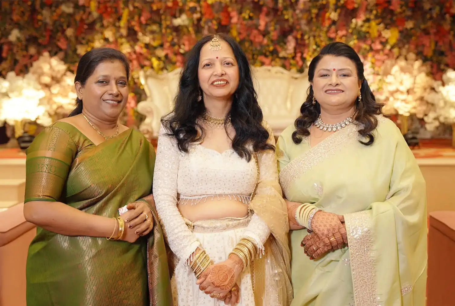 Couple portrait from engagement shoot, romantic pose.